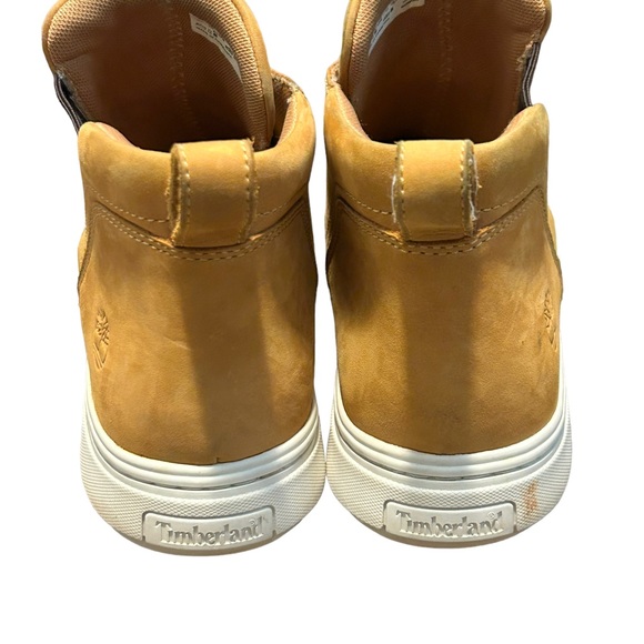 TIMBERLAND Women's Tan Genuine Leather Round Toe Comfortable Bootie-Size 9.5 - Picture 8 of 13